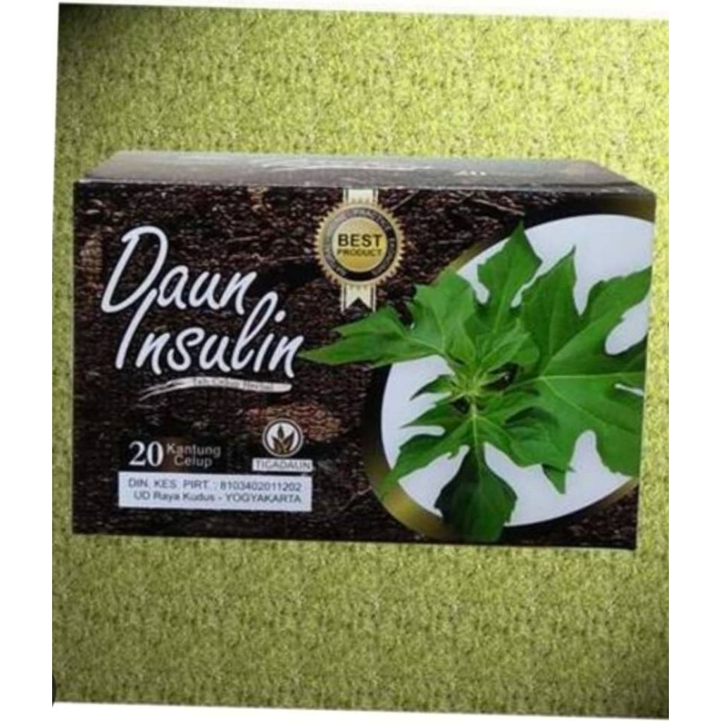 

teh daun insulin udr mengatasi gula darah tinggih/diabet