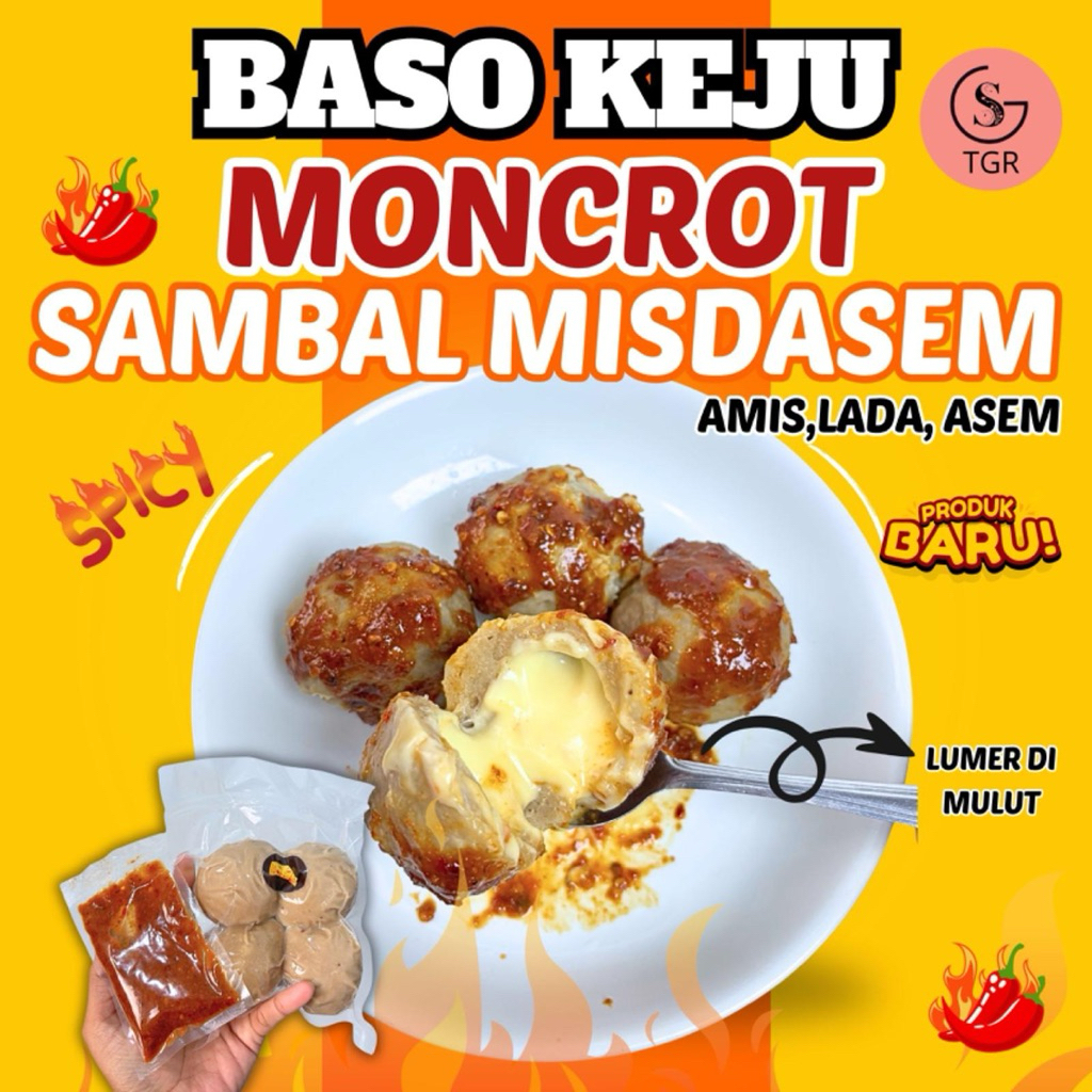 

BAKSO URAT KEJU MONCROT SAMBAL MISDASEM
