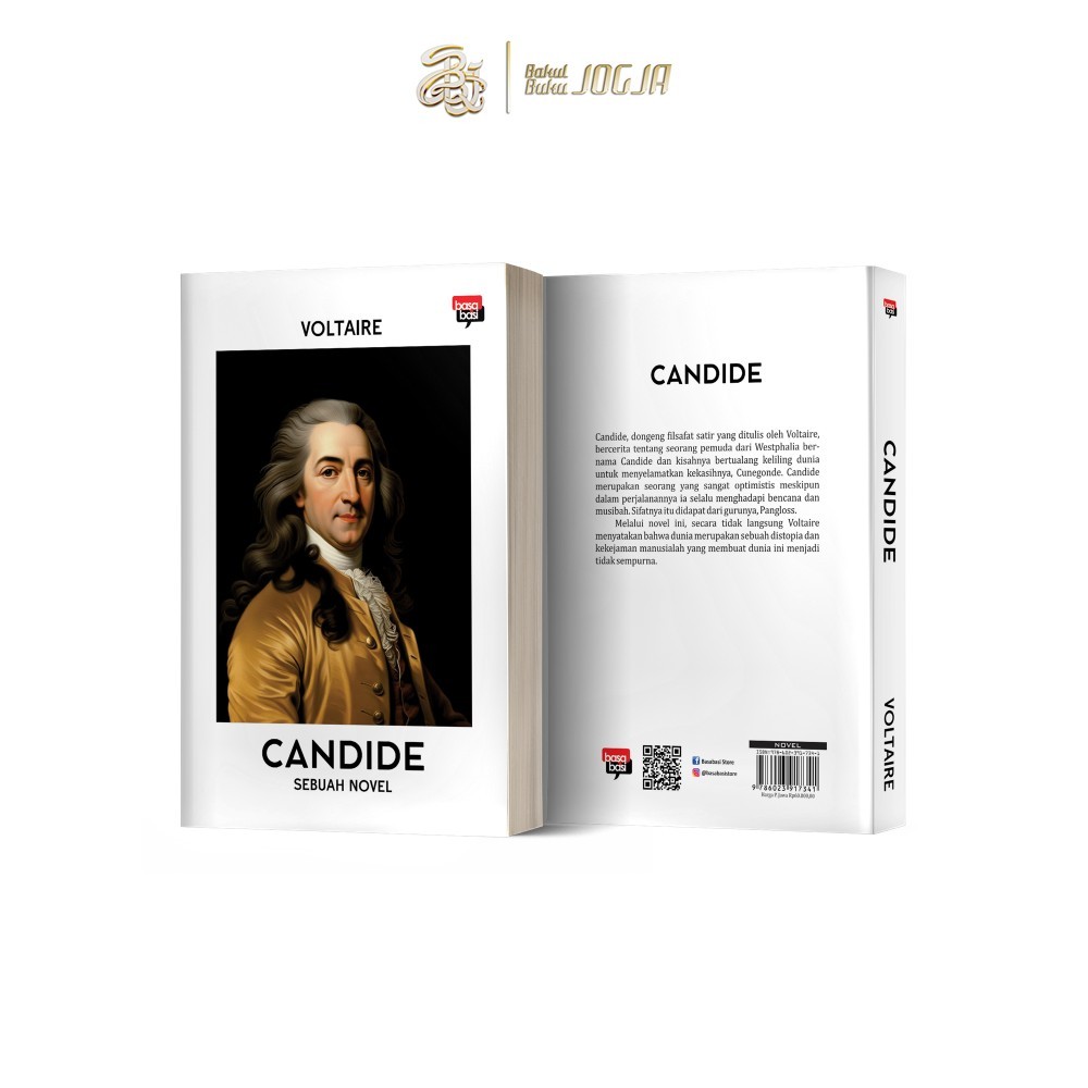 bbj - Buku Candide (Sebuah  Novel) - Voltaire - Basabasi - BAKUL BUKU JOGJA