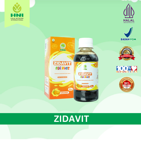 Zidafit - Obat Batuk Anak HNI HPAI dan Suplement Vitamin Anak