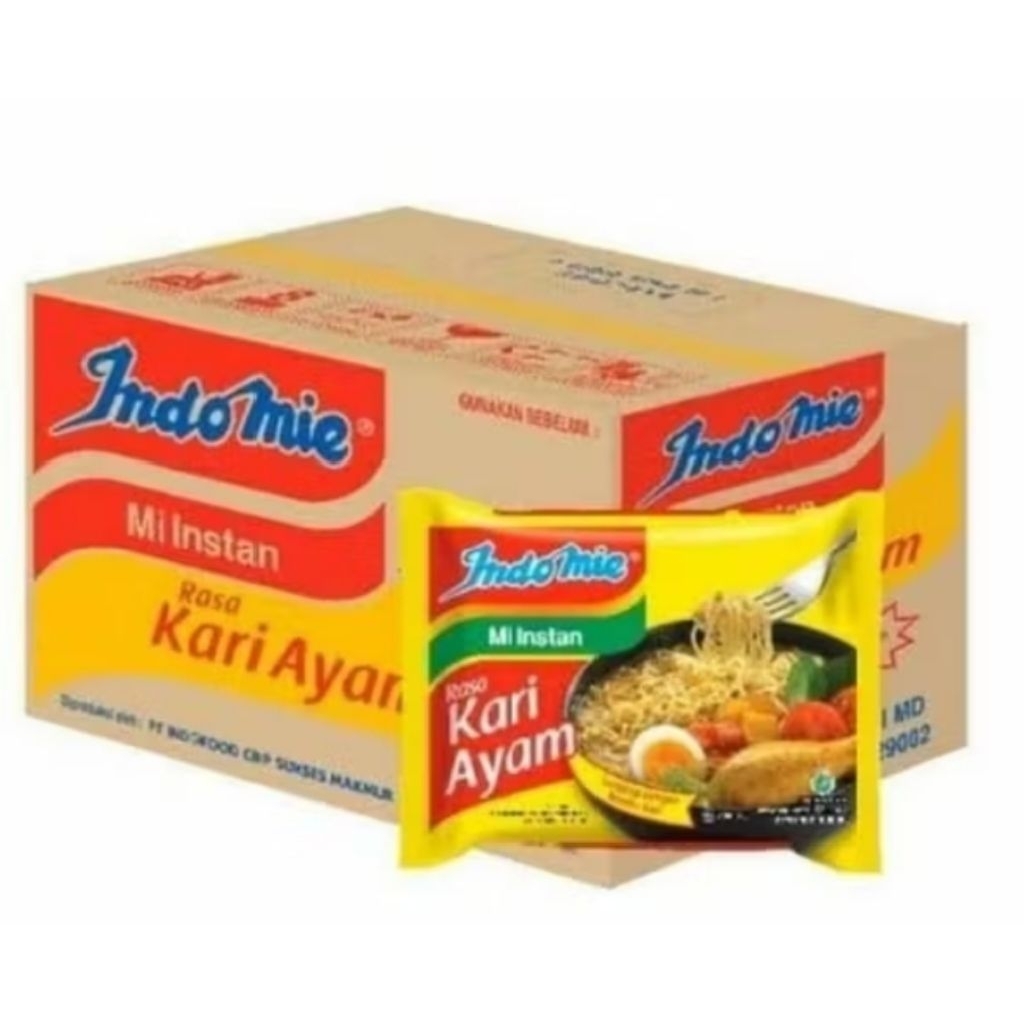 

Indomie Mi Instan Rasa Kari Ayam