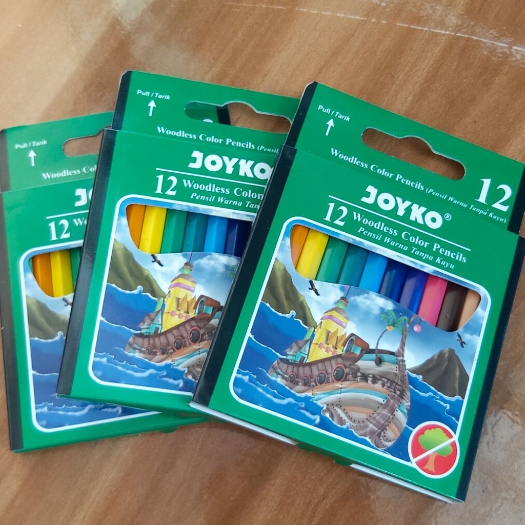 

Pensil warna pendek JOYKO CP-107