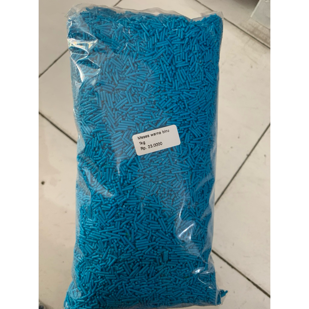 

Meses Warna Biru Repack 1kg, 500g, 250g