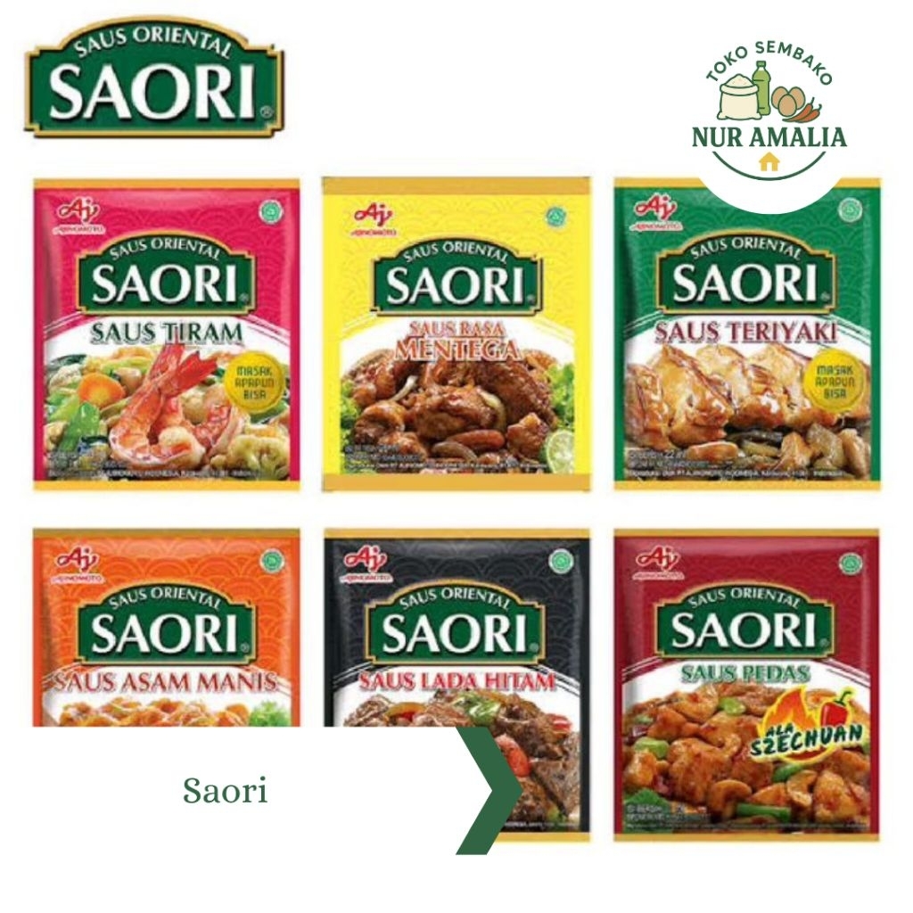 

Saos Oriental Saori Sachet All Variant