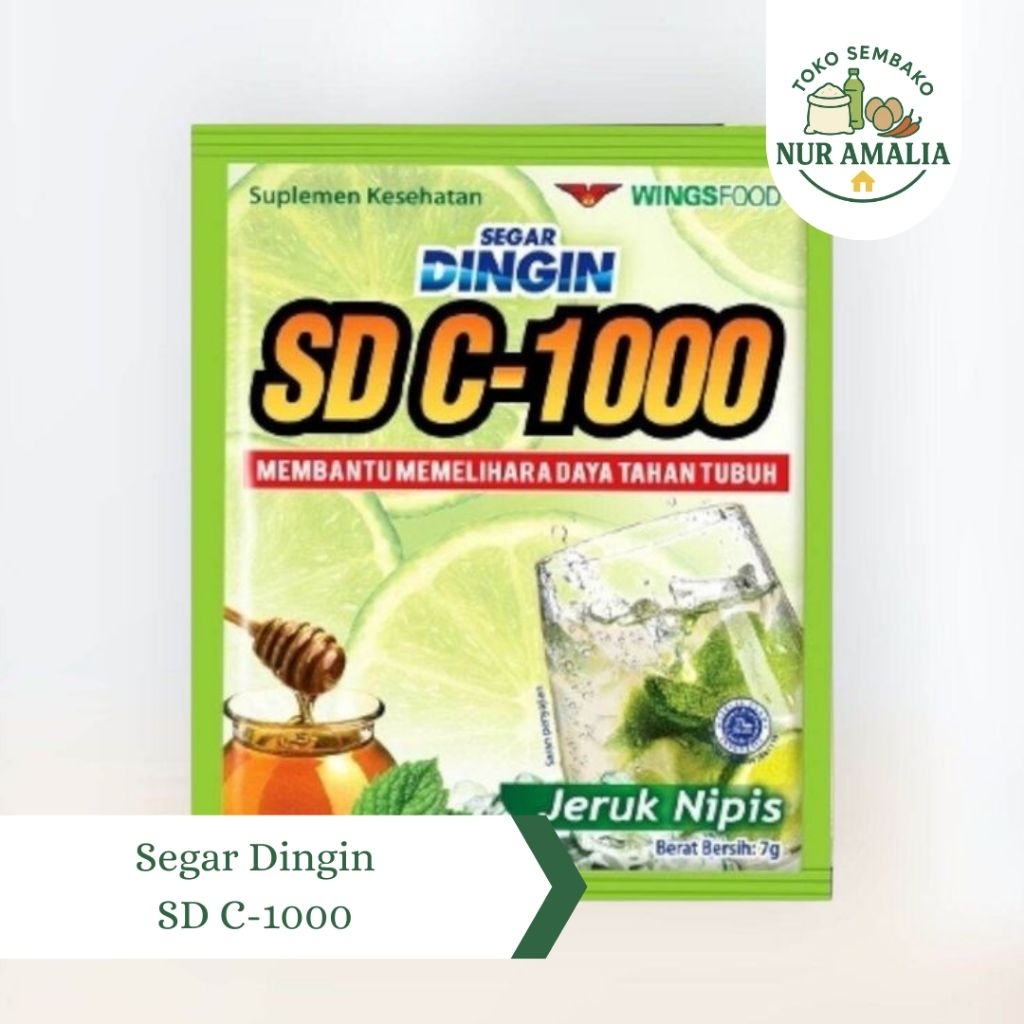 

Segar Dingin SD C-1000 Sachet