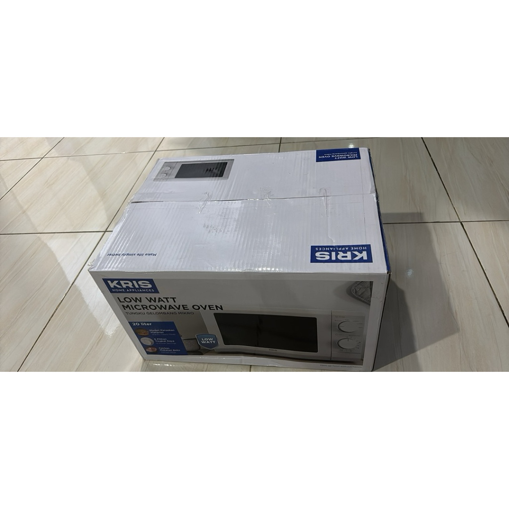 microwave kris 20L kapasitas low watt