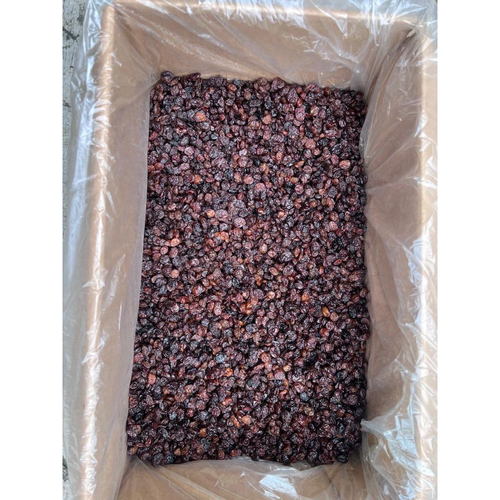 

KISMIS HITAM MANIS UKURAN KECIL CRYSTAL BLACK RAISIN 1KG