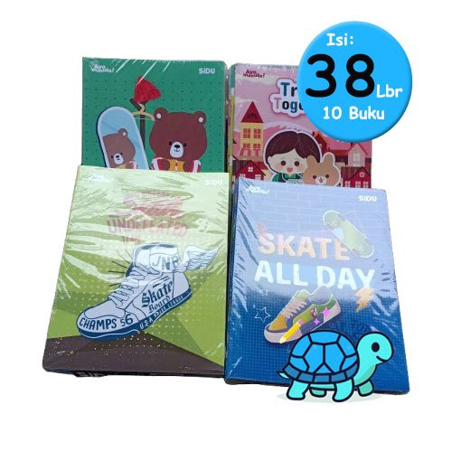 

SiDU Buku Tulis 38 Lembar - 10 Buku Alat Tulis Sekolah Perkantoran