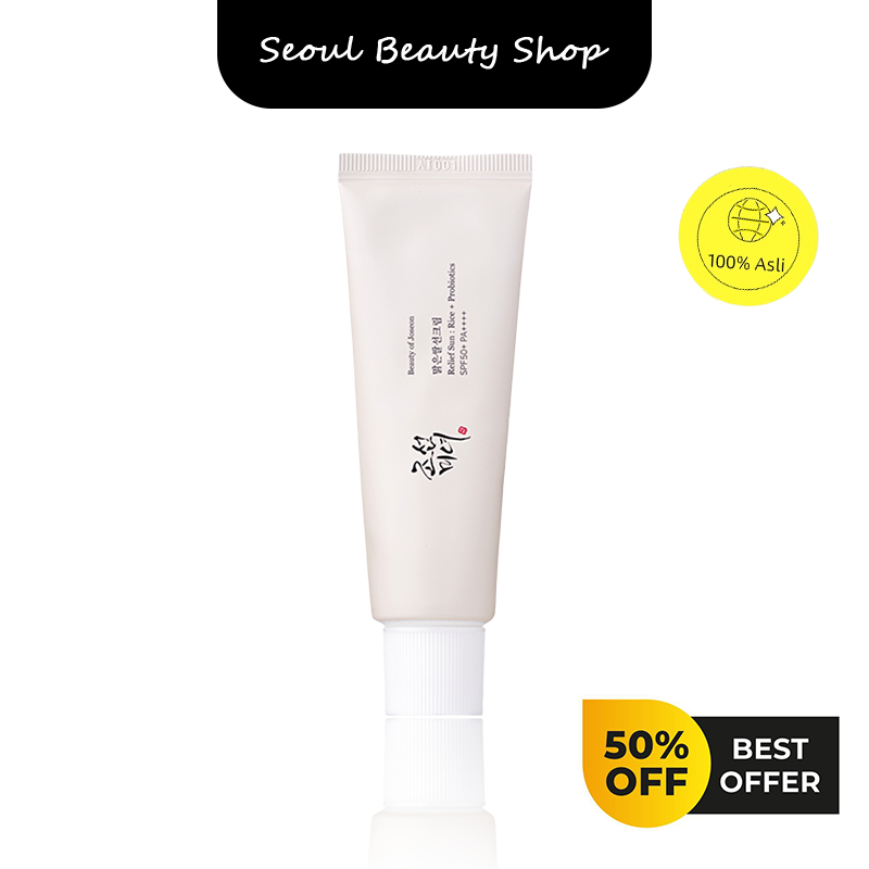 Beauty of Joseon Sunscreen : Beauty of Joseon Rice + Probiotics 50ml Korea Sunscreen / BOJ sunscreen