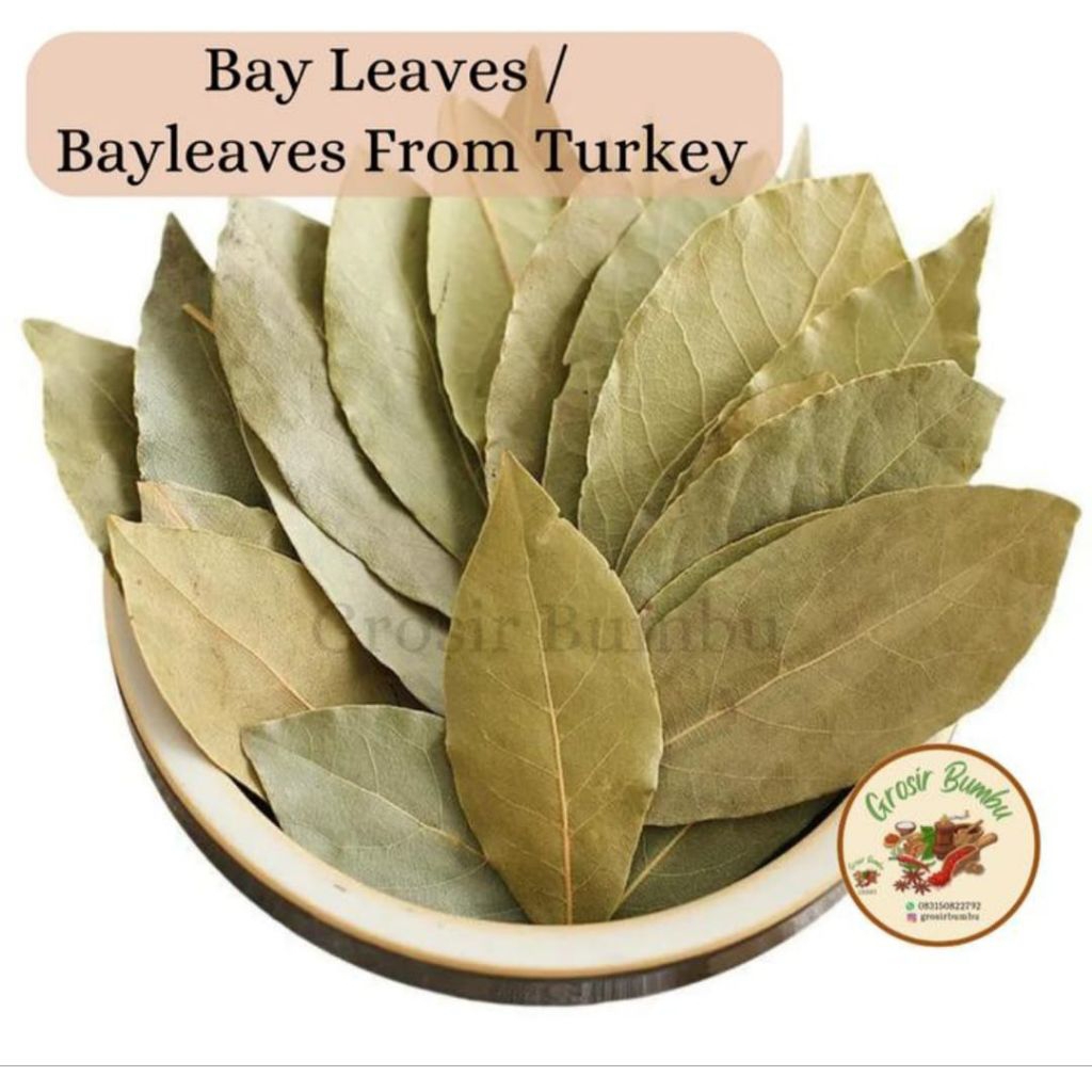 

bay leaves 500gr/daun bay leaves /daun salam from turky asli 100%✅️