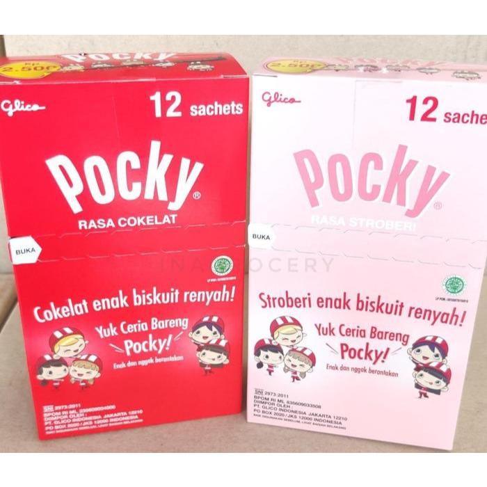 

Glico Pocky Biskuit Stick isi 12 @11gr (Grosir) Bisa Instant Sameday
