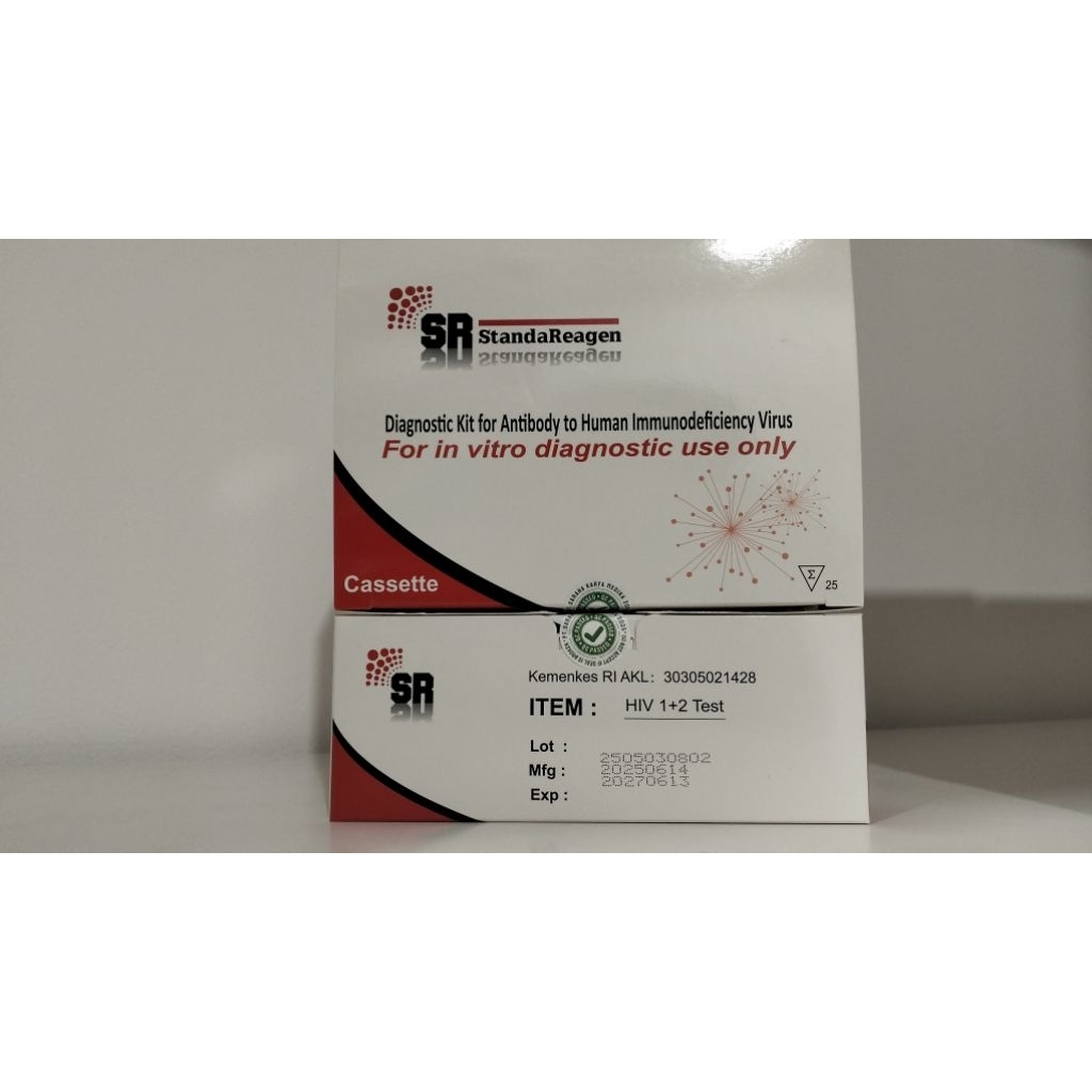 Jual Alat test HIV 1+2 Device SR Egens Test HIV murah Sr