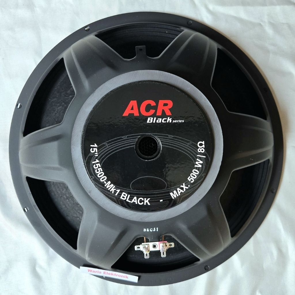 Speaker 15 inch ACR 15500 MK1 Black 500W