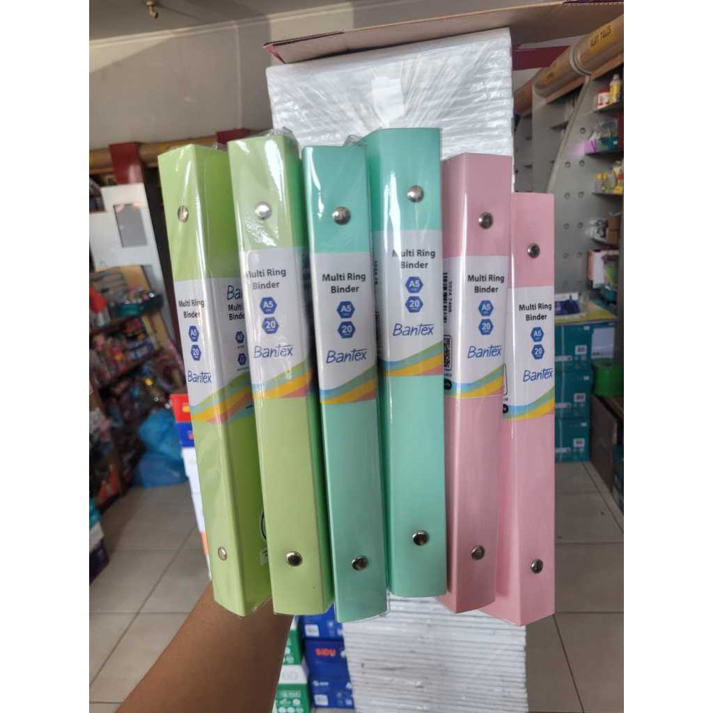 

BANTEX BINDER NOTE A5 BANTEX BINDER NOTE BICOLOR A5 BINDER NOTE KULIAH A5 BANTEX MULTI RING BINDER A5