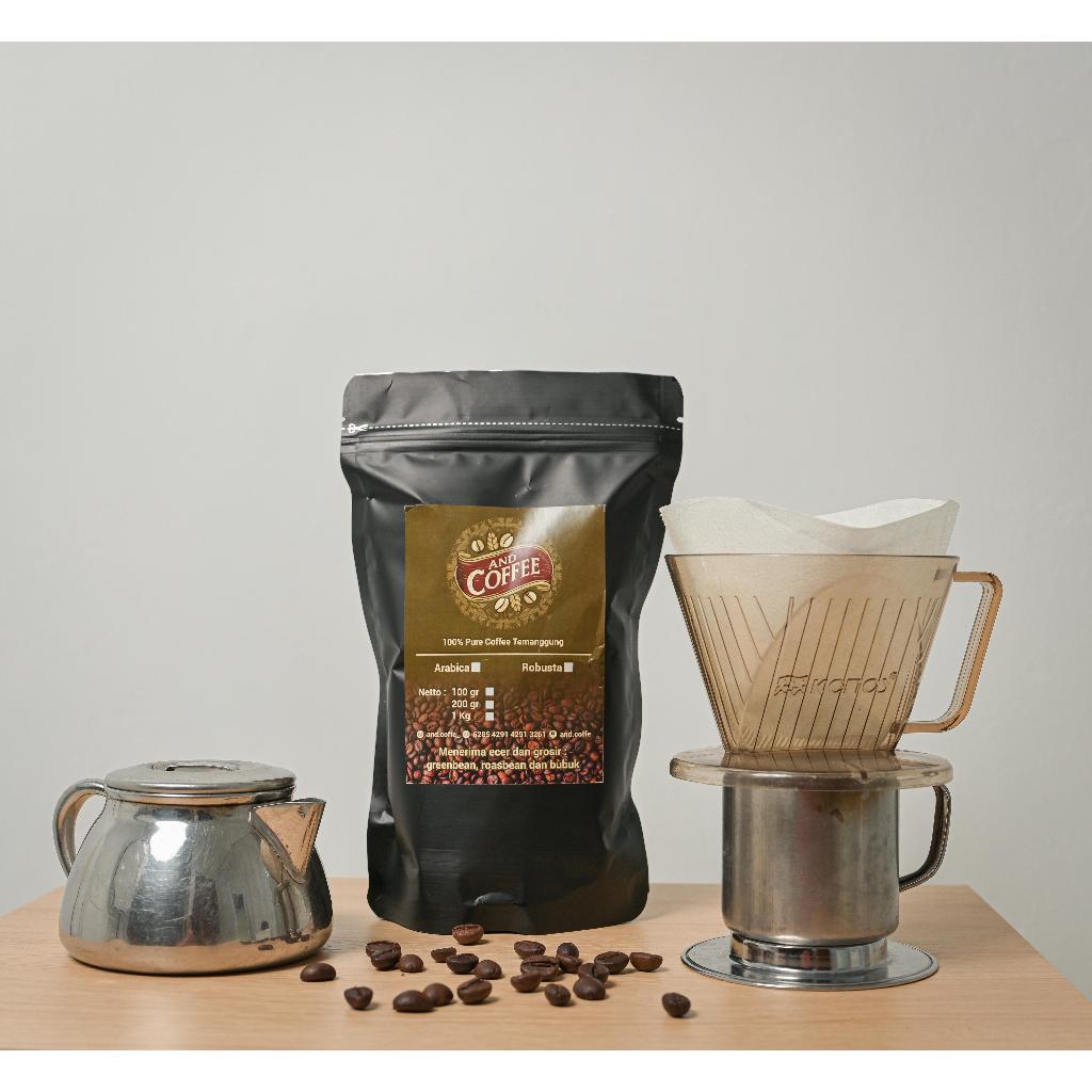 

COD kopi bubuk kopi robusta khas temanggung kopi hitam asli