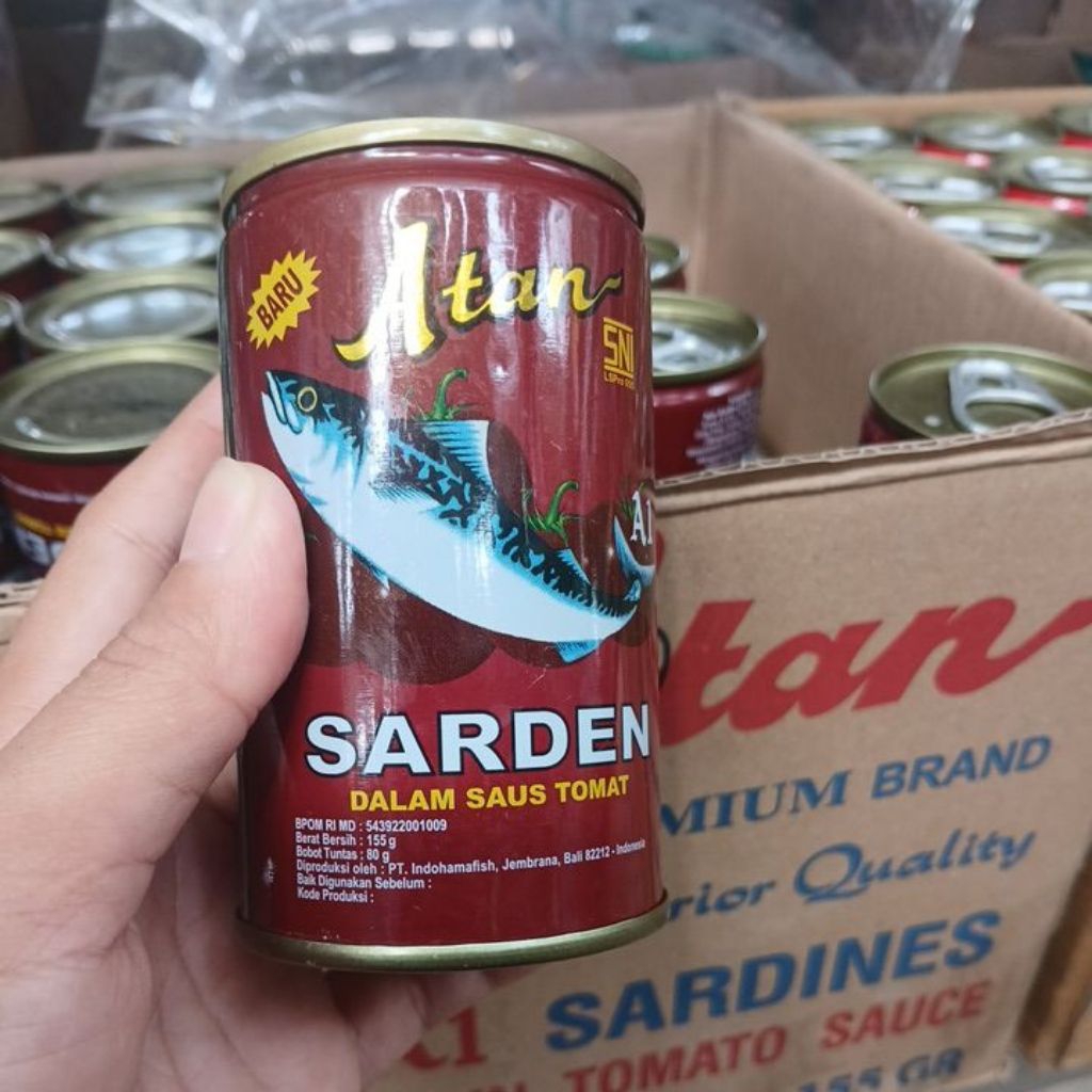 

SARDEN ATAN SAUS TOMAT 155G