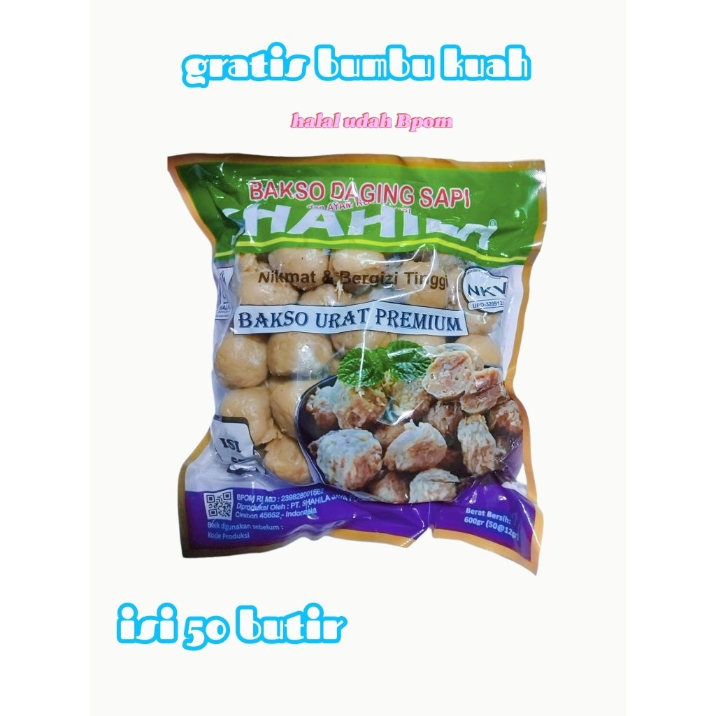 

Bakso Urat Shahila Bakso kombinasi daging Sapi Dan Ayam yang Enak Gratis Bumbu Kuah