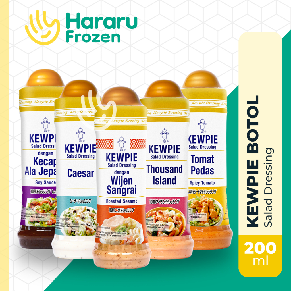 

Kewpie Salad Dressing Botol 200 ml