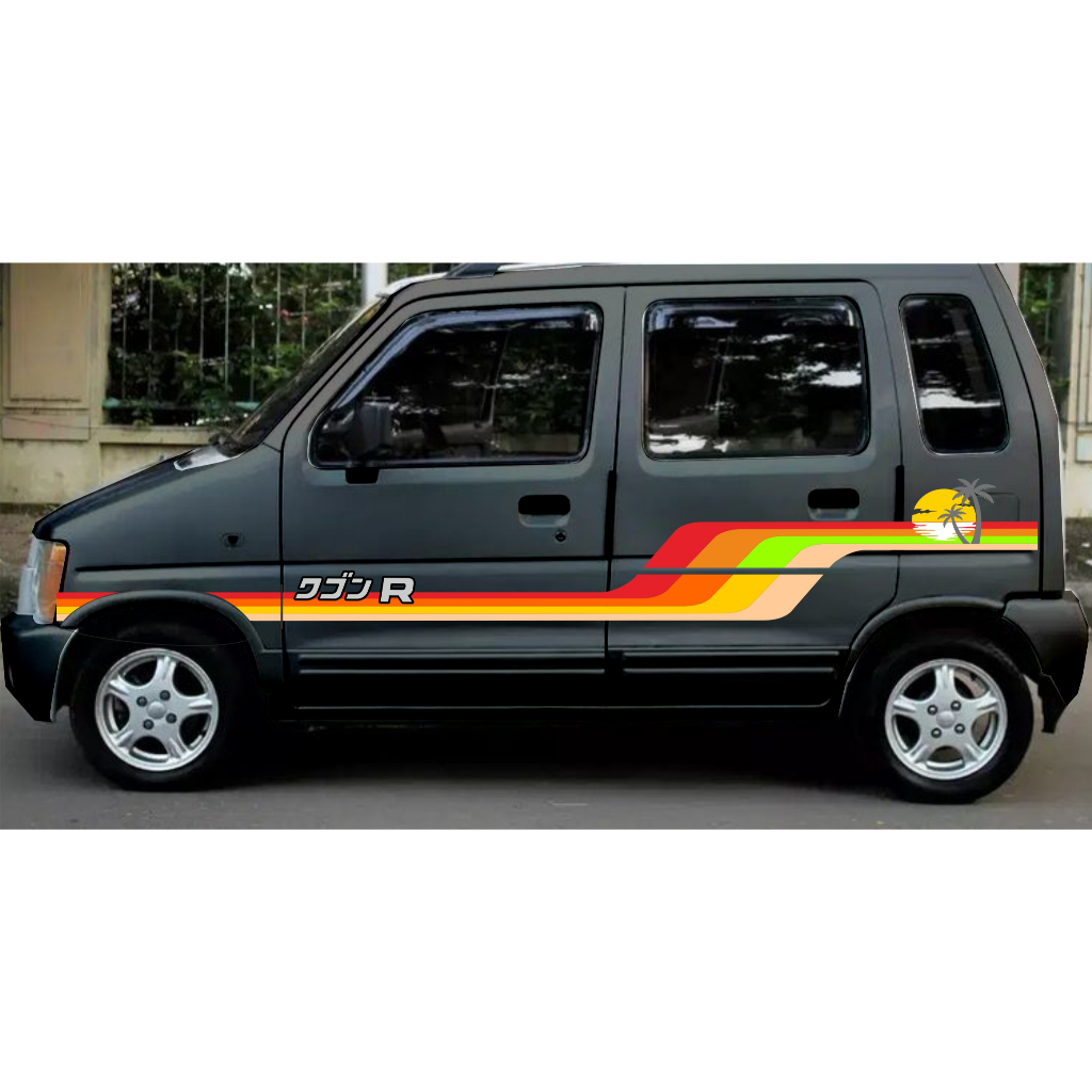 CUTTING STICKER MOBIL SUZUKI KARIMUN KOTAK CUSTOM