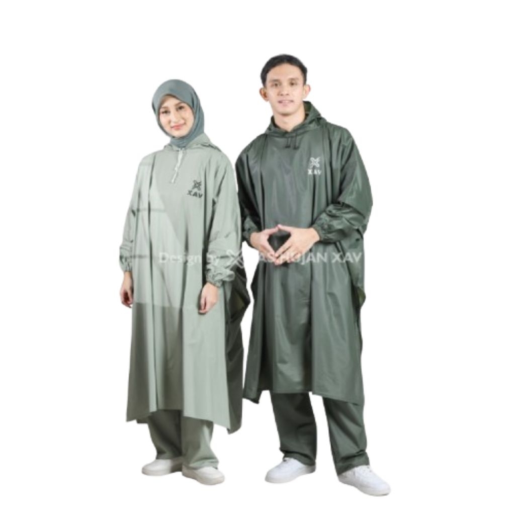 jas hujan Ponco Jas hujan kelelawar pria wanita dewasa