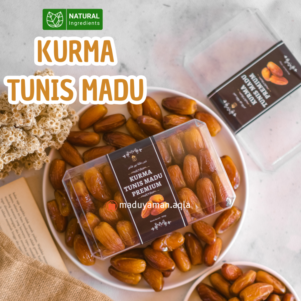 

Kurma Tunis Madu Premium 950gr Deglet Noor Premium Kurma Tunis Tanpa Tangkai Kurma Tunisia Premium Kurma AQLA