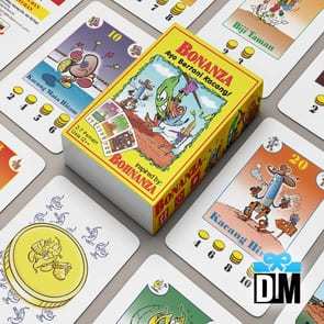 Mainan Kartu Bonanza inspired by Bohnanza menanam Kacang Bean Plant harvest Nut cocok tanam