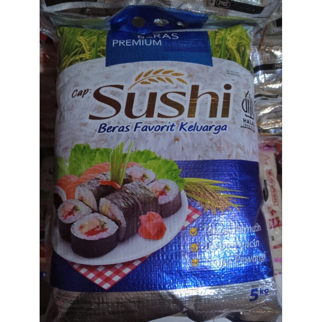 

Beras Sushi 5kg Premium 3pcs