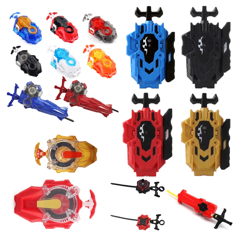 RIGHT Burst BeyLauncher Tarikan Gangsing Kanan Battle Peluncur Mainan Gasing Handle Gyro Gyroscope