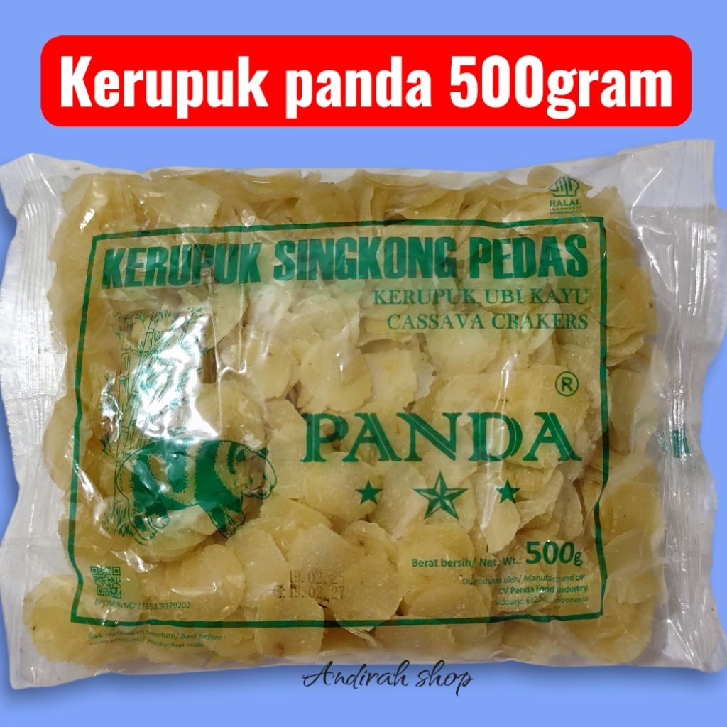 

Kerupuk panda 500gram