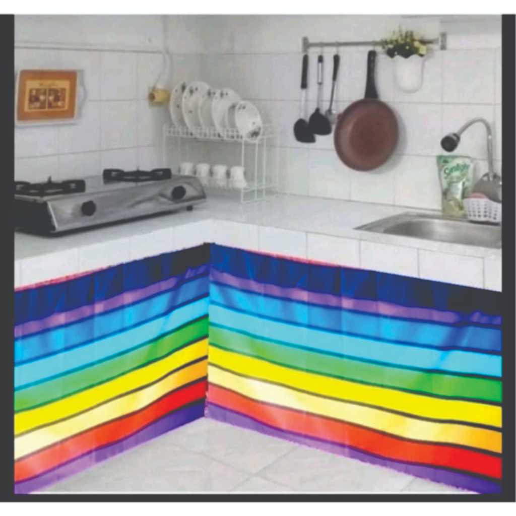 GORDEN/TIRAI KOLONG MEJA DAPUR KOMPOR KARAKTER