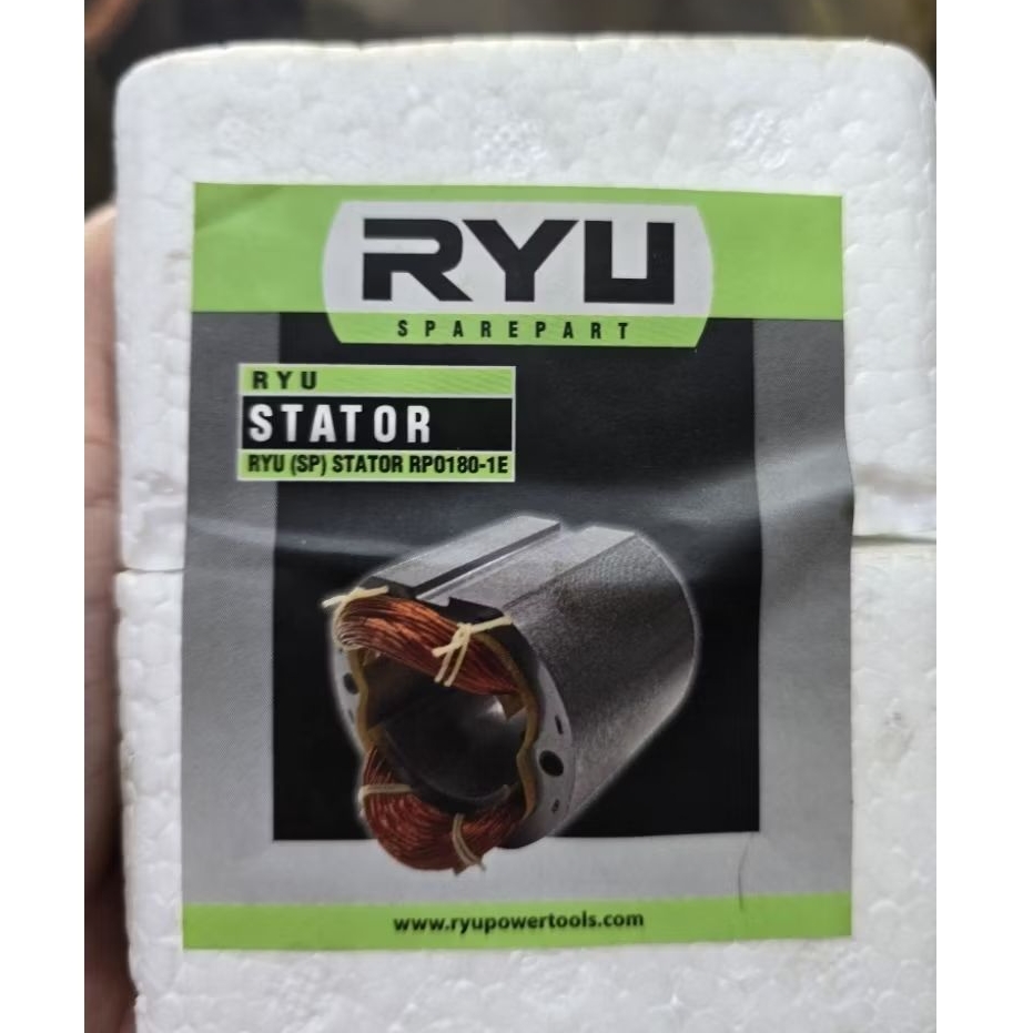 STATOR RYU RPO180-1E BANTALAN RUMAH ANGKER MESIN POLISHER POLES RYU RPO 180-1 RYU RPO180 1