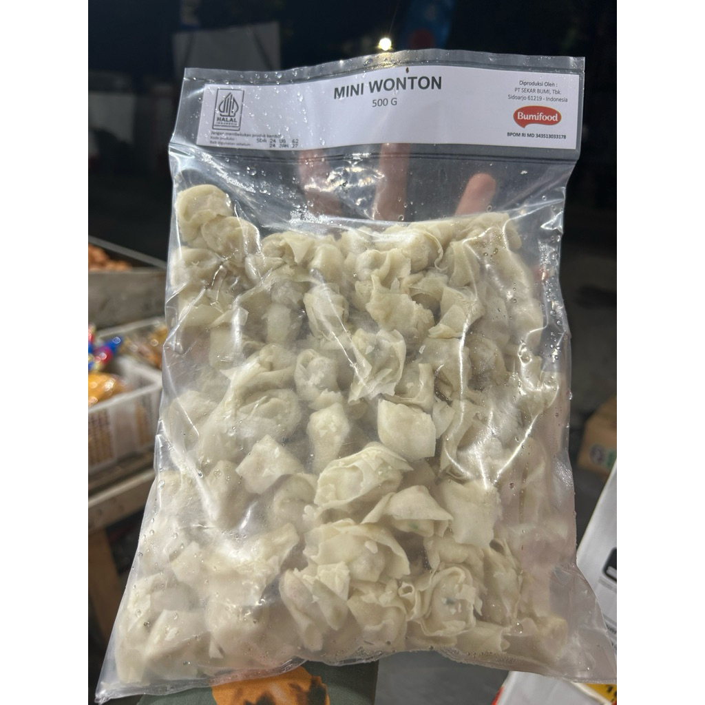 

Bumifood Mini Wonton 500gram