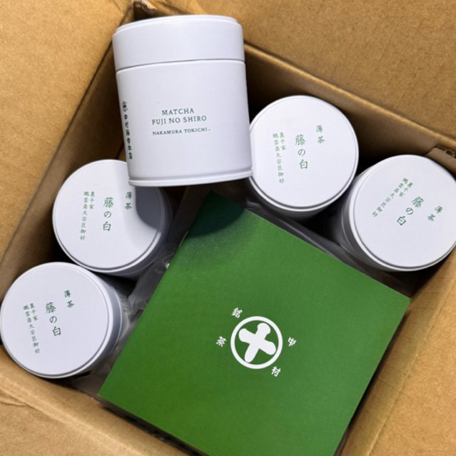 

READY STOCK! NAKAMURA TOKICHI FUJI NO SHIRO 30gr CAN CEREMONIAL GRADE MATCHA POWDER