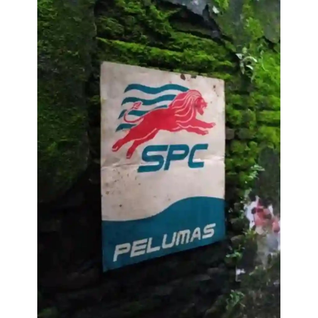 Display classic pajangan iklan jadul koleksi iklan oil vintage