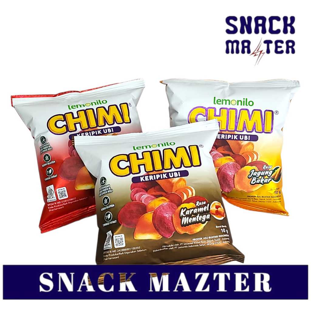 

Lemonilo Chimi Mini Keripik Ubi - Netto 10 gr