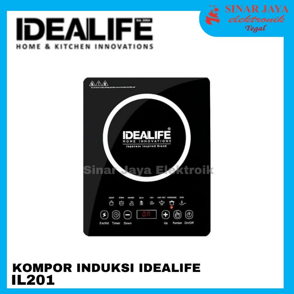 IDEALIFE KOMPOR INDUKSI IL201 / IL-201