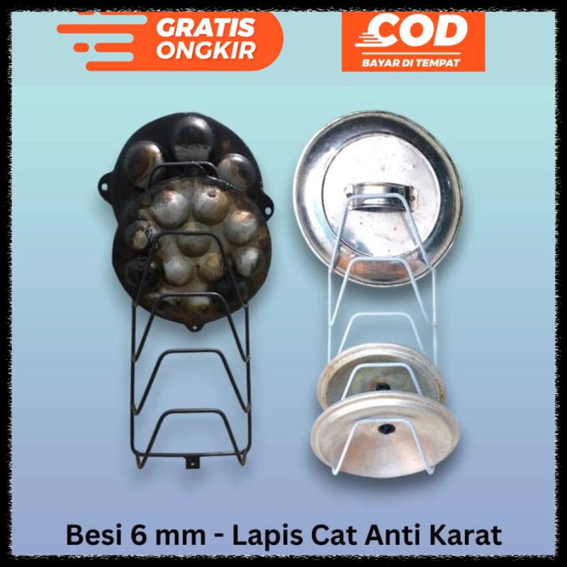 RAK GANTUNG TEMPEL DINDING TEMPAT TUTUP PANCI DAPUR