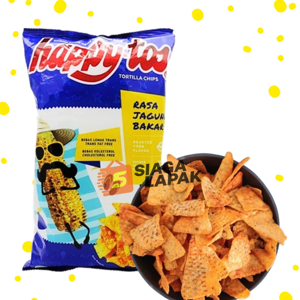 

Happytos Biru Jagung Bakar JUMBO 140gr Keripik Rasa Roasted Corn [BELI BANYAK LEBIH MURAH]