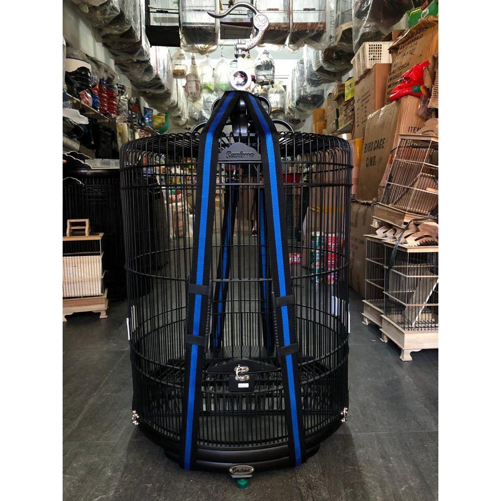 TALI RANSEL SANGKAR BURUNG MURAI BATU