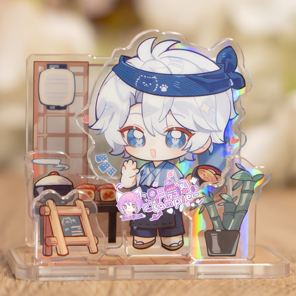 FANMERCH PHAINON MYDEI ANAXA DANHENG BLADE ACRYLIC STANDEE