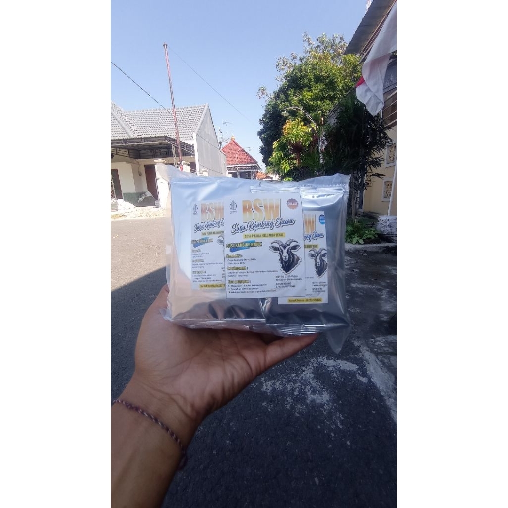 

susu kambing etawa rasa coklat