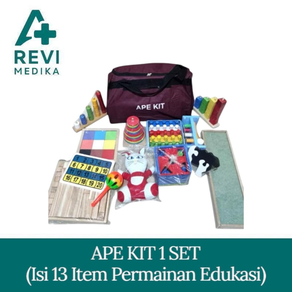 KIT APE (PERMAINAN EDUKASI / EDUKATIF ANAK) / APE KIT Program BKKBN / MAINAN BELAJAR ANAK