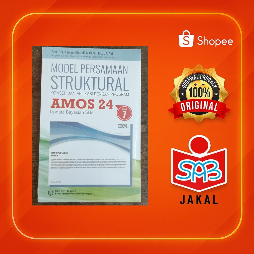 Model Persamaan Struktural Konsep dan Aplikasi dengan Program AMOS 24