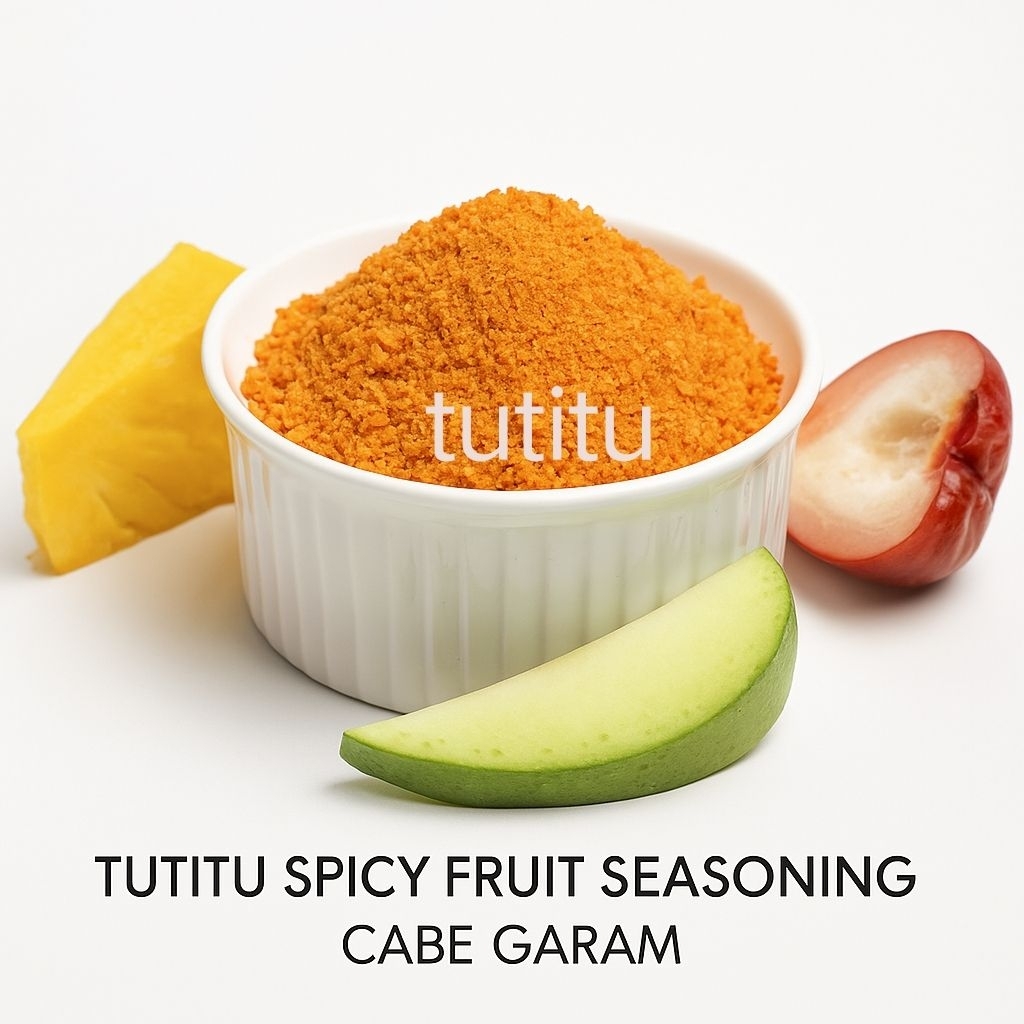 

cabe garam bumbu rujak buah Tutitu