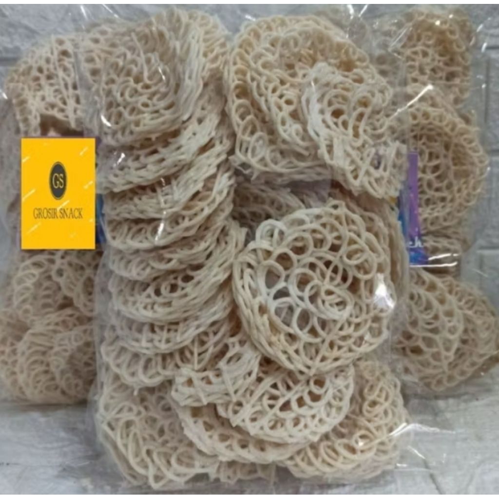 

kerupuk keriting mentah bawang udang putih 500gr