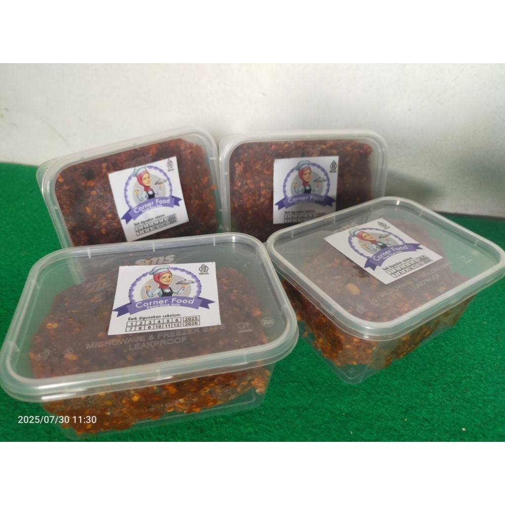 

Sambel Pecel Kacang 250gram Resep Asli Khas Solo Sambal Bumbu Kacang Serbaguna Simpel Mudah Instan Cilok Siomay Pedas Nikmat, Maknyus, Mantep