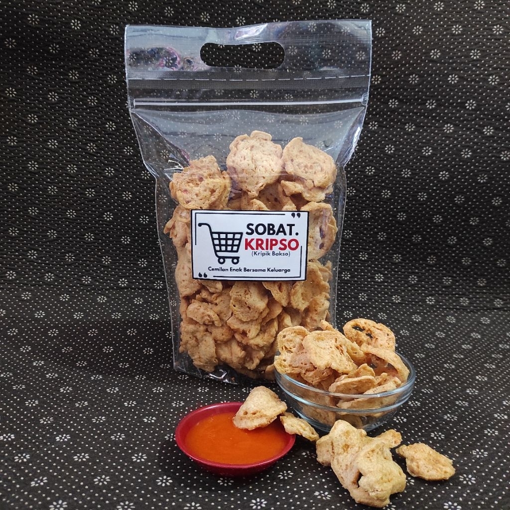 

KERIPIK BAKSO BASRENG/SOBAT KRIPSO 250g KHAS MALANG