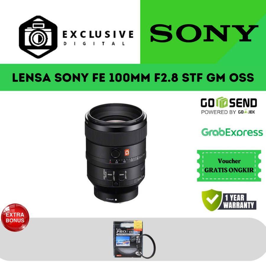 LENSA SONY FE 100MM F2.8 STF GM OSS / SONY FE 100MM F2.8 STF GM OSS