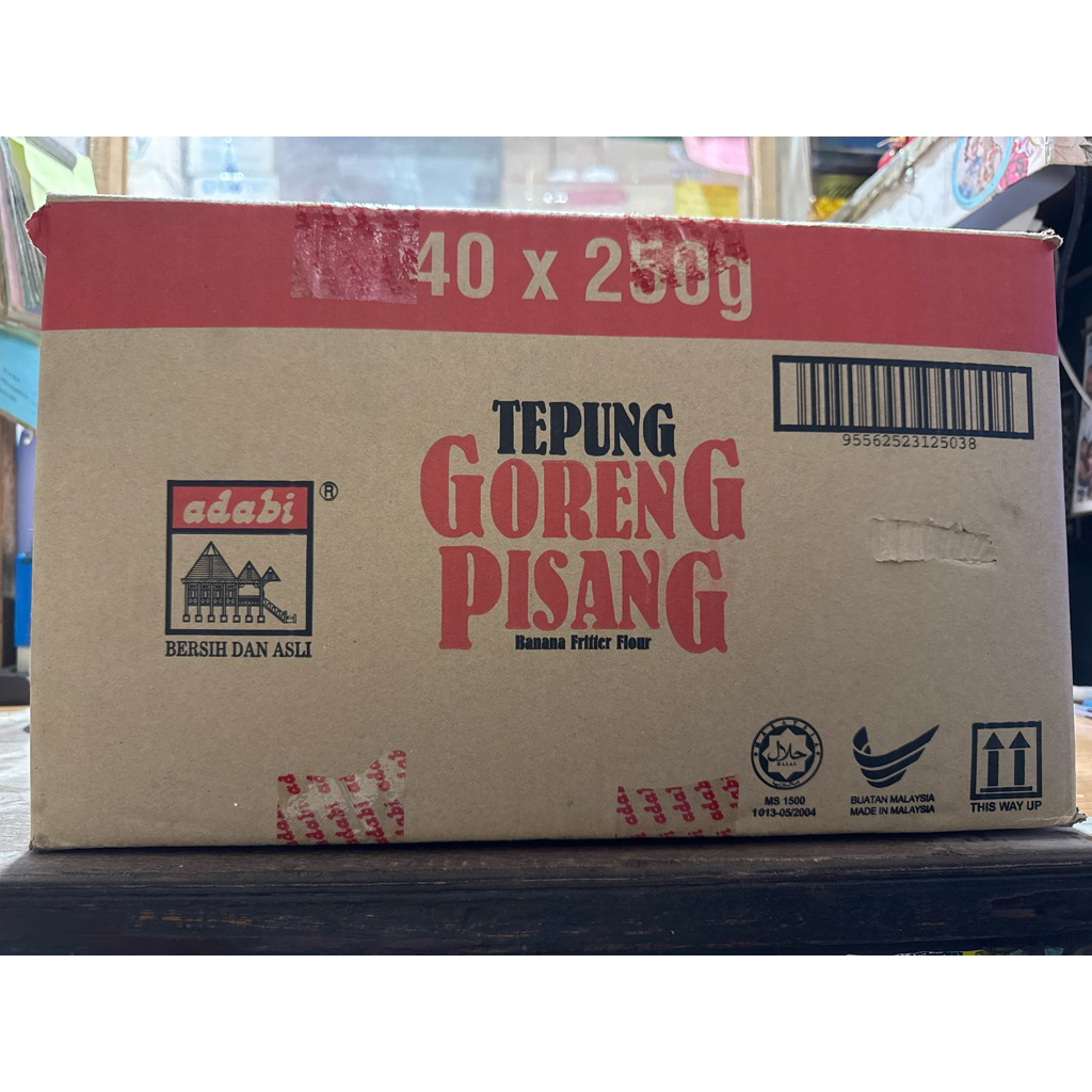 

Tepung Adabi 250 gram @ 40 bungkus / 1 dus
