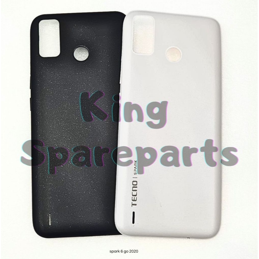 BACKDOOR BACKCOVER TUTUP BELAKANG CASING TECNO SPARK 6 GO 2020